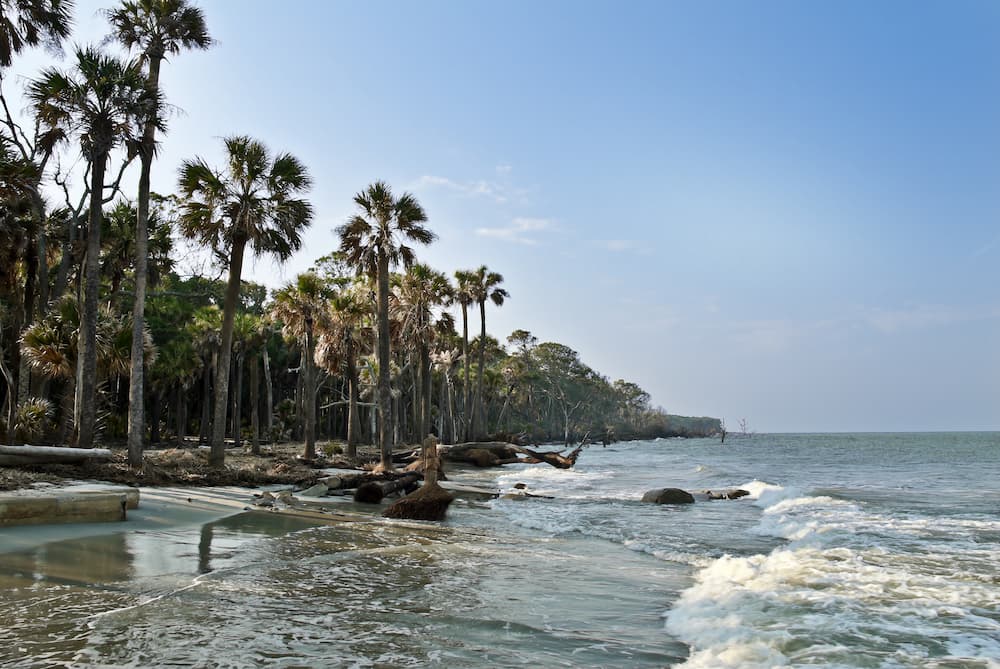 Saint Helena beach